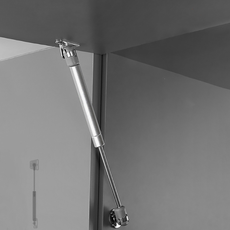 Free-stop gas spring (friction-type free-stop gas strut)