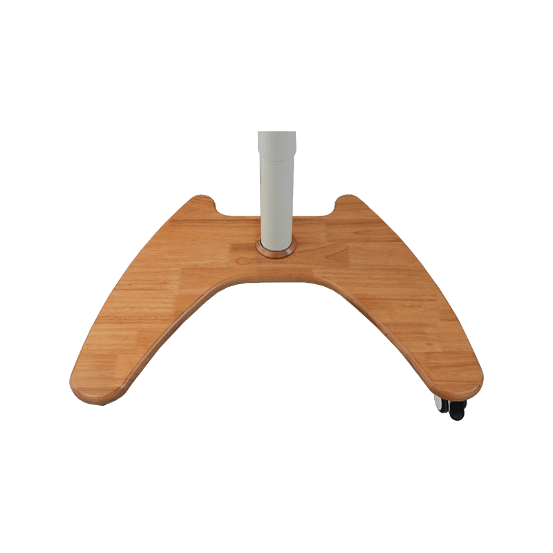 SK06-01 Natural Wood Style Pneumatic Height-Adjustable Desk