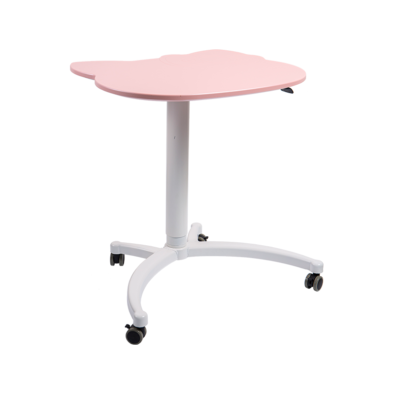 TH12 (Cat Head Leg Column + Cat Head Panel Column) Pneumatic Height-Adjustable Desk