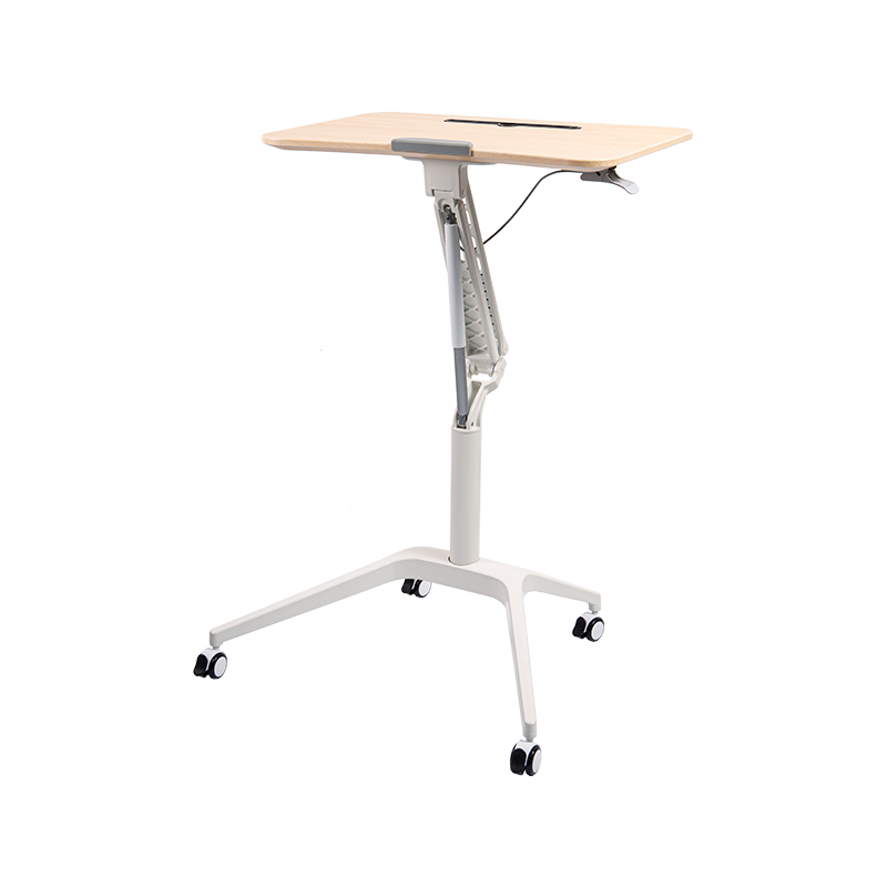 TH01-1 iPad High-Legged Pneumatic Height-Adjustable Desk