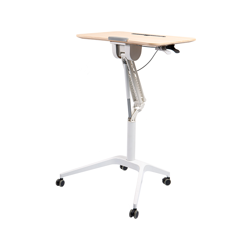TH01-2 iPad High-Legged Pneumatic Height-Adjustable Desk