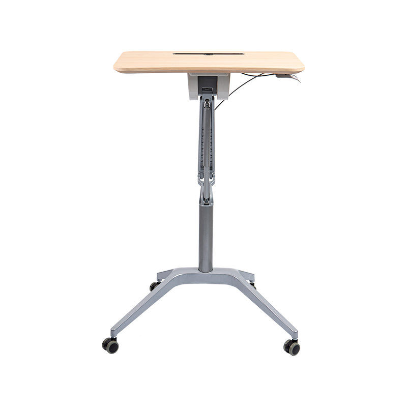TH01-2 iPad High-Legged Pneumatic Height-Adjustable Desk