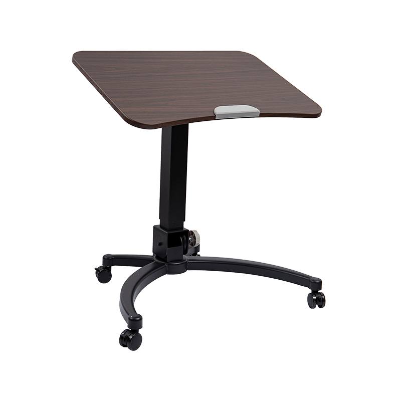 TH09 (Square Aluminum Tube) Pneumatic Height-Adjustable Desk